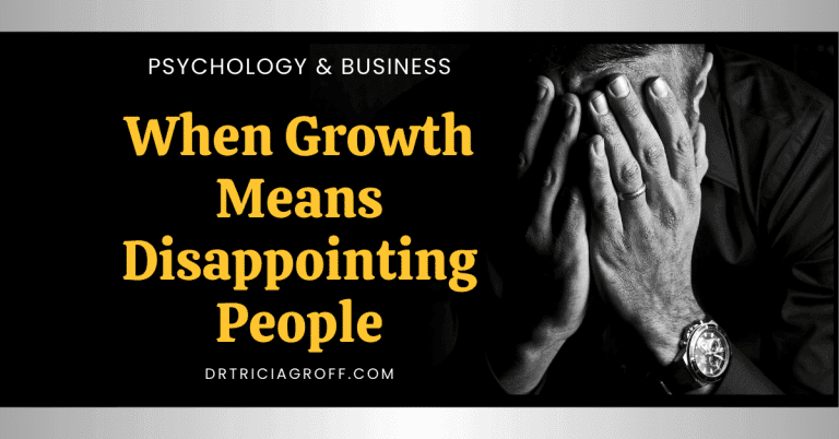 When Growth Means Disappointing People